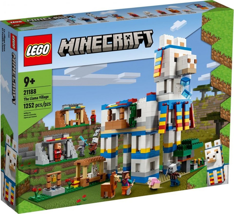 LEGO® Minecraft® 21188 Das Lamadorf Spielbausteine, (1252 St)