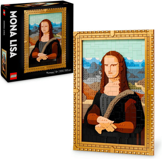 LEGO® Mona Lisa (31213), LEGO ART Konstruktionsspielsteine, (1503 St), Made in Europe