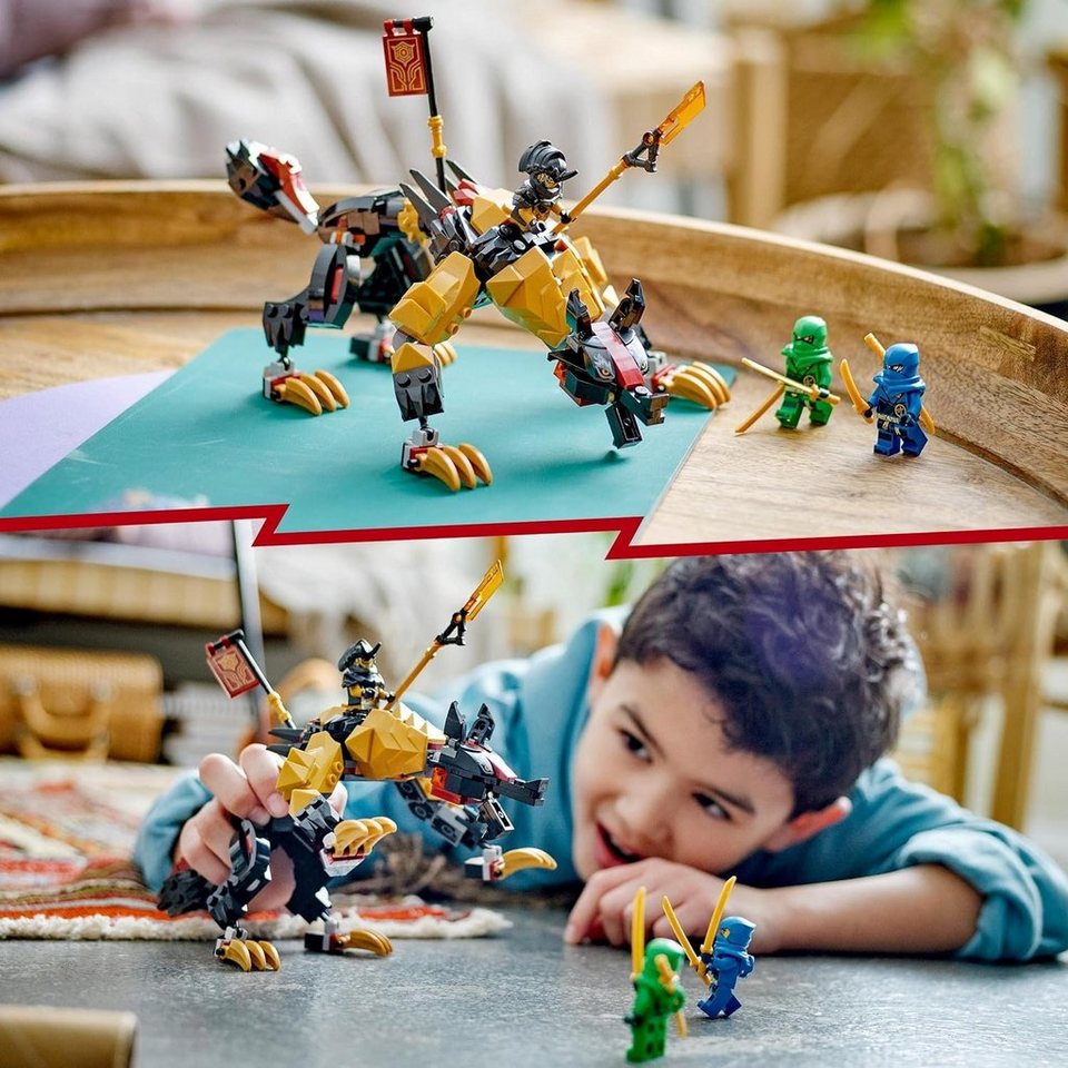 LEGO® Ninjago - Jagdhund des kaiserlichen Drachenjägers (71790) Konstruktions-Spielset, (198 St)