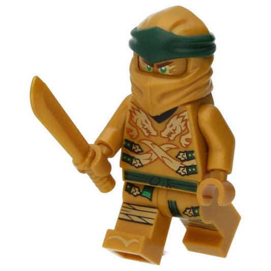 LEGO® Ninjago: Lloyd in goldener Robe + Schwert Spielbausteine