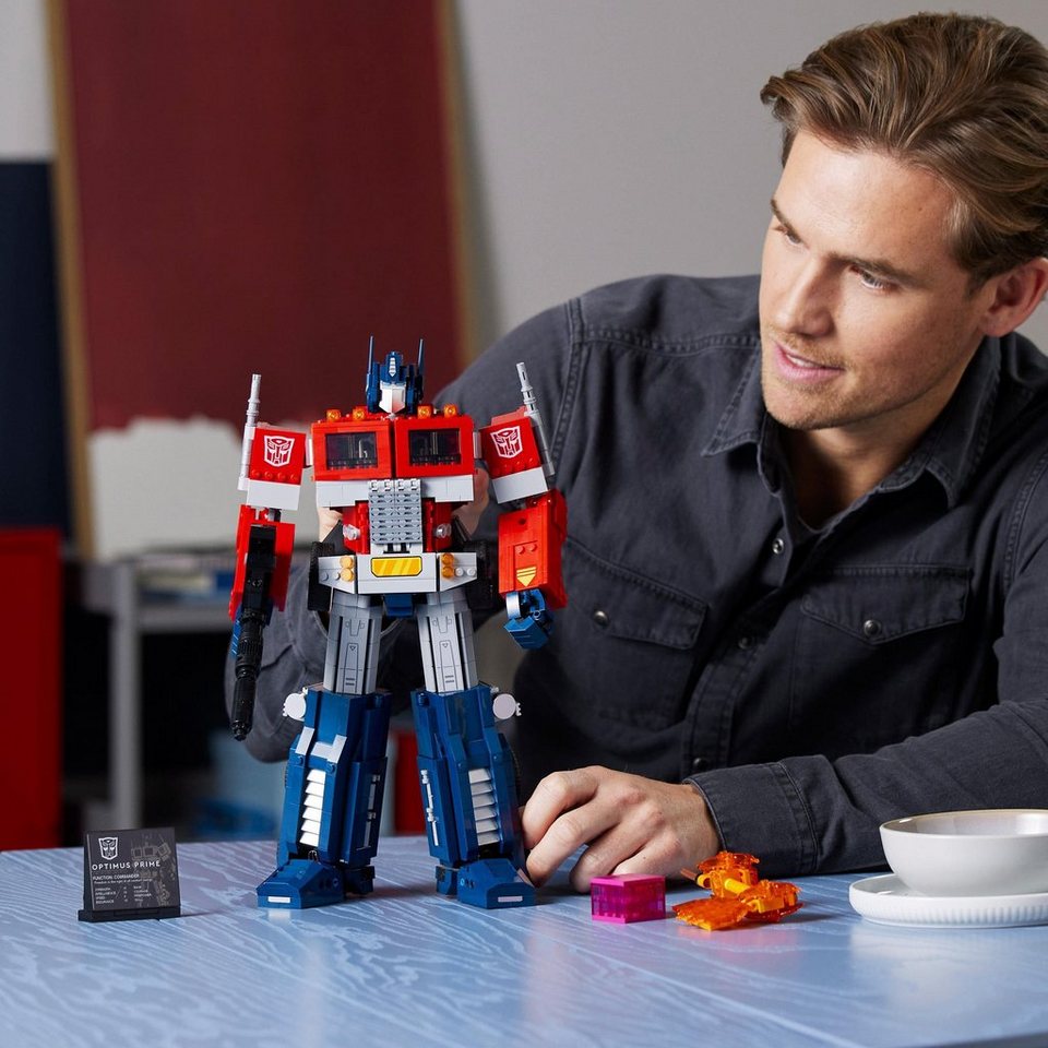 LEGO® Optimus Prime (10302), LEGO® Icons Konstruktionsspielsteine, (1508 St), Made in Europe