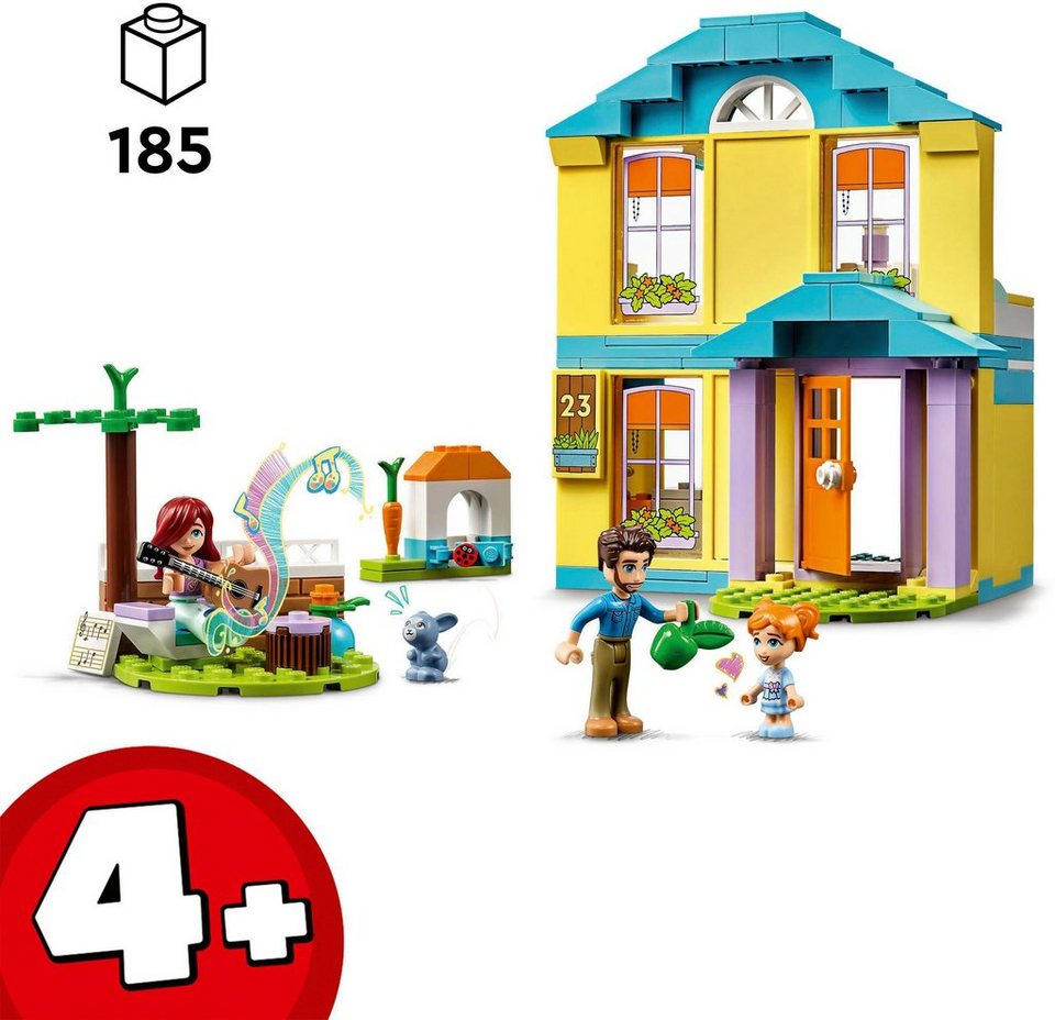 LEGO® Paisleys Haus (41724), LEGO® Friends Konstruktionsspielsteine, (185 St), Made in Europe
