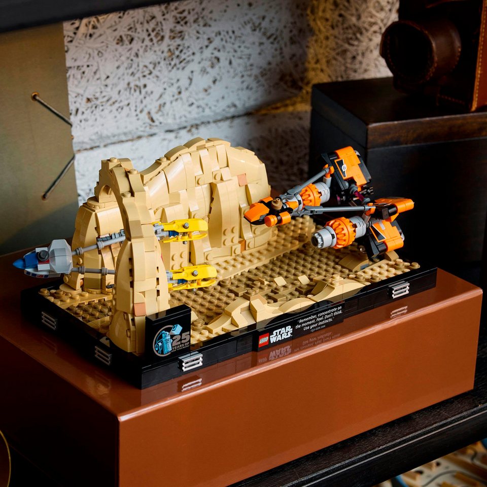 LEGO® Podrennen in Mos Espa – Diorama (75380), LEGO Star Wars ™ Konstruktionsspielsteine, (718 St)