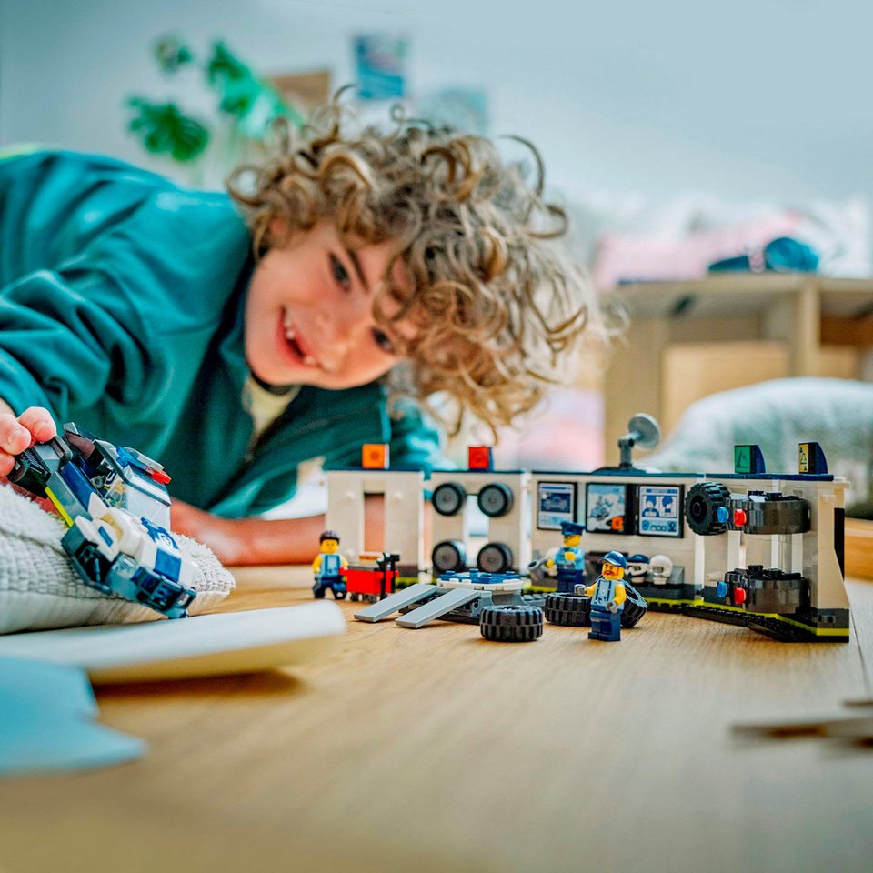 LEGO® Polizeiwerkstatt (60457), LEGO City Konstruktionsspielsteine, (489 St), Made in Europe