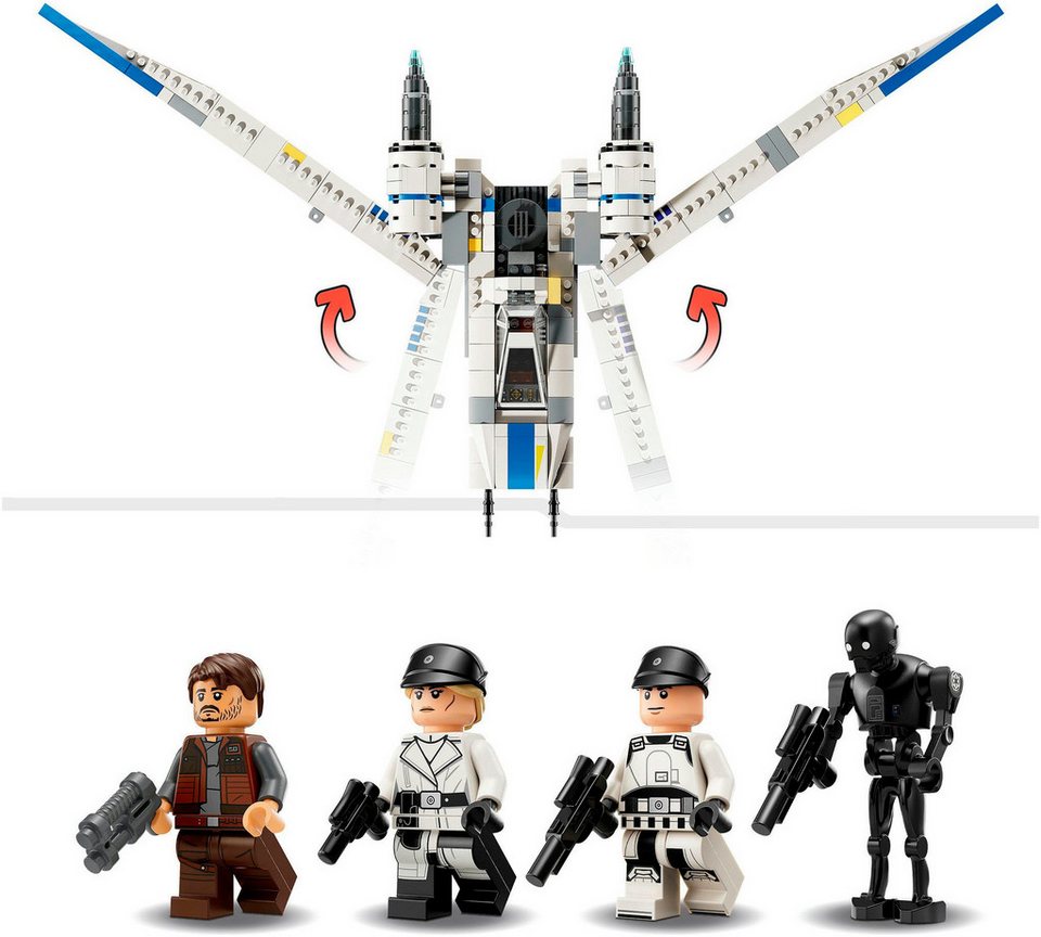 LEGO® Rebel U-Wing Starfighter (75399), LEGO Star Wars ™ Konstruktionsspielsteine, (594 St), Made in Europe