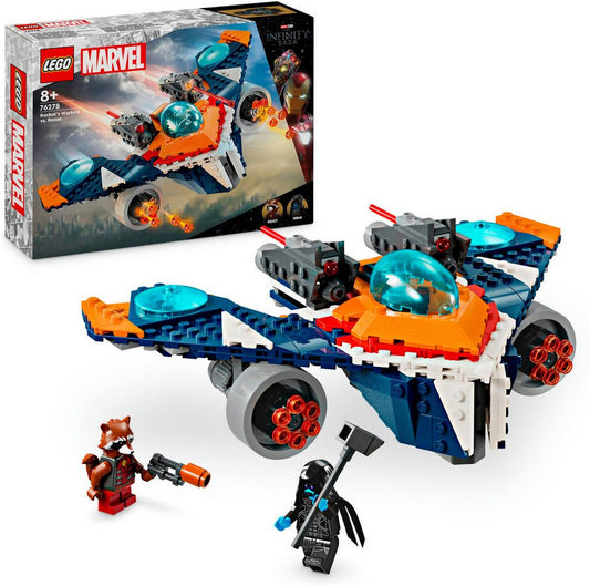 LEGO® Rockets Raumschiff vs. Ronan (76278), LEGO Super Heroes Konstruktionsspielsteine, (290 St), Made in Europe