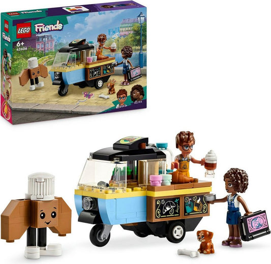 LEGO® Rollendes Café (42606), LEGO Friends Konstruktionsspielsteine, (125 St), Made in Europe