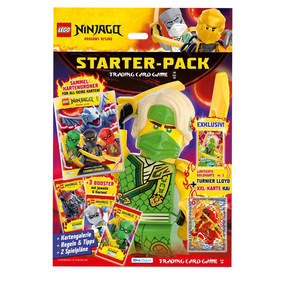 LEGO® Sammelkarte LEGO Ninjago Serie 10 Trading Cards - 1 Starter