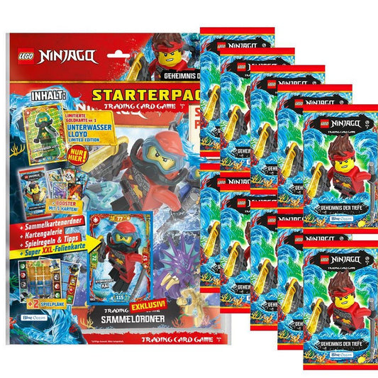 LEGO® Sammelkarte LEGO Ninjago - Serie 7 Trading Cards - 1 Starter + 10 Booster