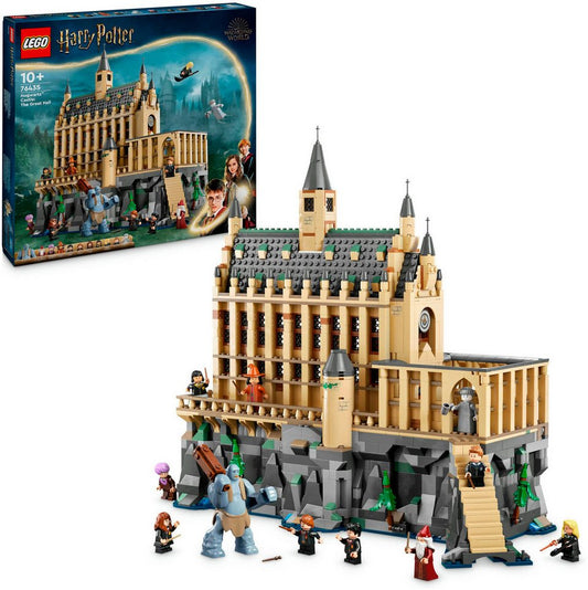 LEGO® Schloss Hogwarts™: Die Große Halle (76435), LEGO Harry Potter™ Konstruktionsspielsteine, (1732 St), Made in Europe