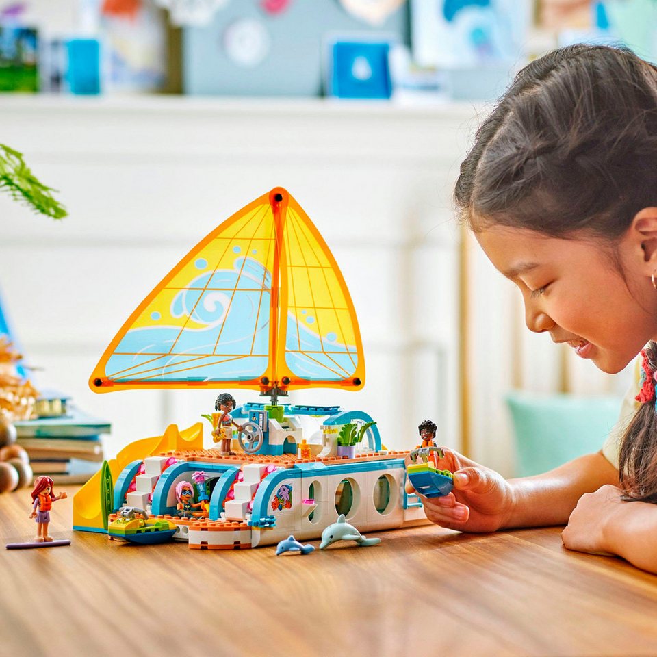 LEGO® Segelabenteuer (42664), LEGO Friends Konstruktionsspielsteine, (685 St), Made in Europe