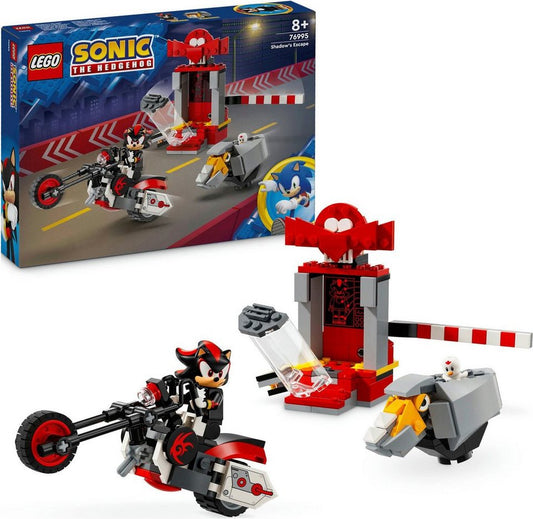 LEGO® Shadow the Hedgehog Flucht (76995), LEGO Sonic Konstruktionsspielsteine, (196 St), Made in Europe