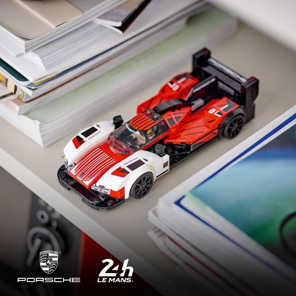 LEGO® Speed Champions 76916 - Porsche 963 Konstruktionsspielsteine, (280 St), Bau- und Spielset, Sportwagen für Kinder ab 9 Jahren