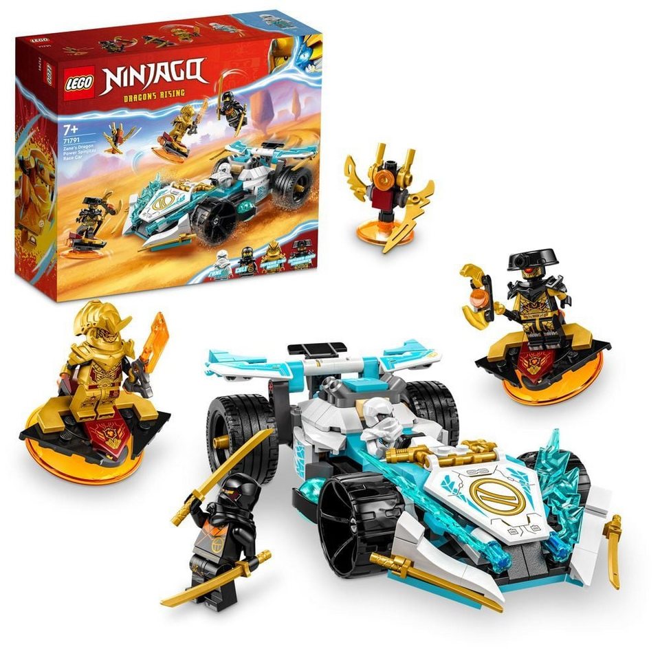 LEGO® Spiel LEGO® Ninjago 71791 Zanes Drachenpower-Spinjitzu-Rennwagen
