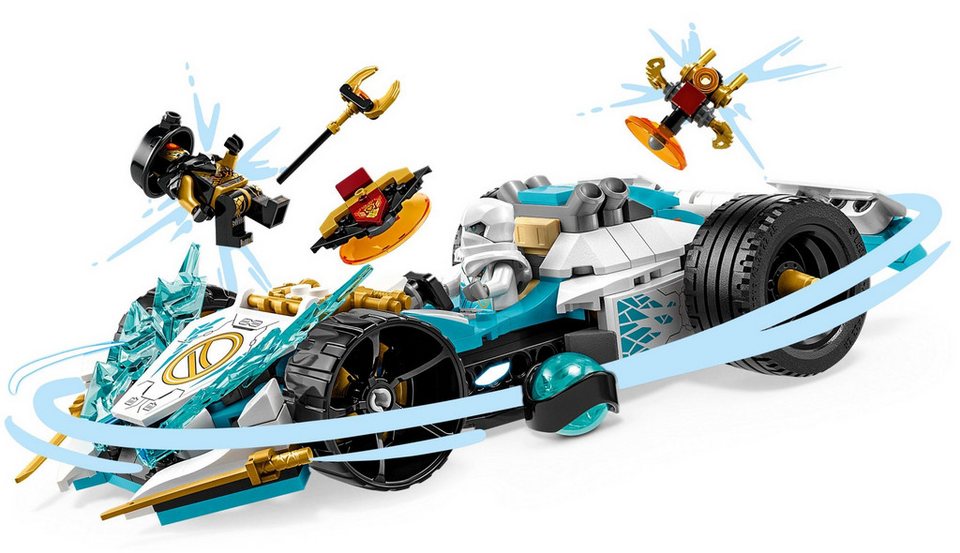 LEGO® Spiel LEGO® Ninjago 71791 Zanes Drachenpower-Spinjitzu-Rennwagen