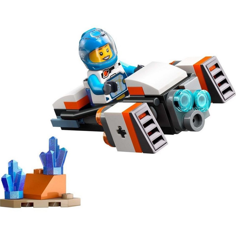 LEGO® Spielfigur 30663, Futuristisches Weltraum-Hoverbike, 46 Teile, ab 6 Jahren