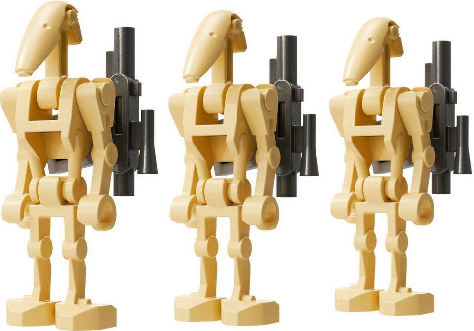 LEGO® Star Wars: 3x Battle Droid mit Blaster Spielbausteine