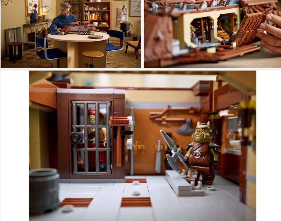 LEGO® Star Wars 75397 - Jabbas Segelbarke Spielbausteine, (1194 St)