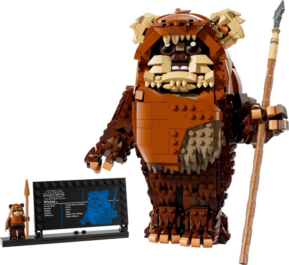 LEGO® Star Wars 75430 Der Ewok Wicket™ Spielbausteine, (Set, 1010 St., Set)