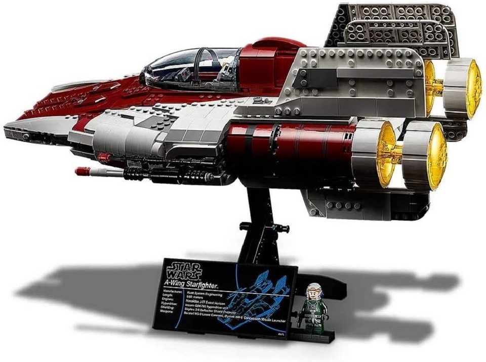 LEGO® Star Wars - A-wing Starfighter (75275) Spielbausteine, (1673 St)