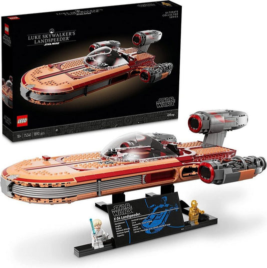 LEGO® Star Wars - Luke Skywalker’s Landspeeder (75341) Konstruktionsspielsteine, (1890 St)