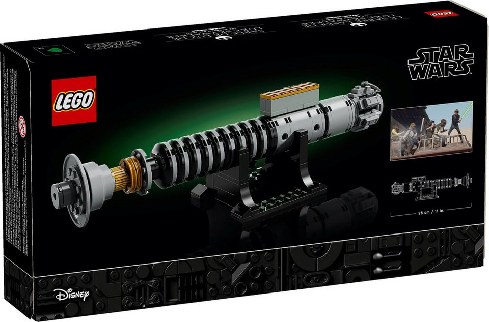 LEGO® Star Wars - Luke Skywalkers Licht­schwert Light Saber (40730) Konstruktions-Spielset, (145 St., Inkl. Namensschild), Return of the Jedi
