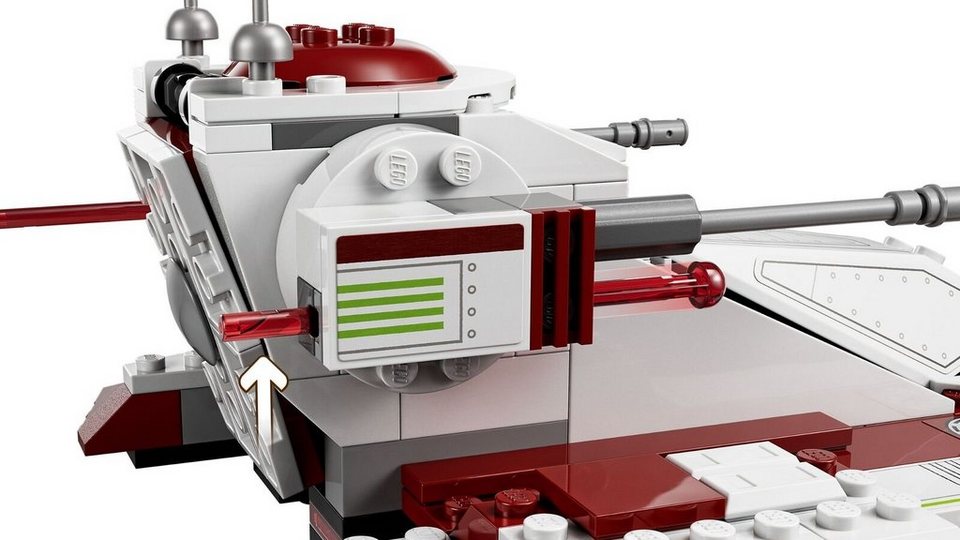 LEGO® Star Wars Republic Fighter Tank 75342 Spielbausteine, (262 St)