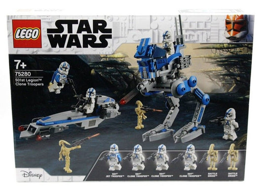LEGO® Star Wars Set 75280 Battle Pack der 501. Legion Clone Troopers Konstruktionsspielsteine, (285 St)