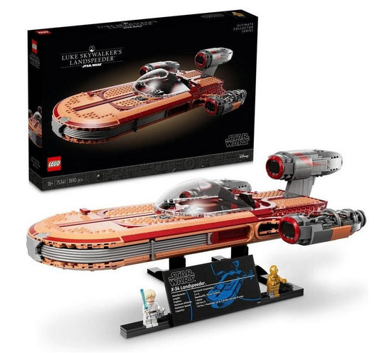 LEGO® Star Wars UCS - Luke Skywalker’s Landspeeder (75341) Konstruktions-Spielset, (1890 St)