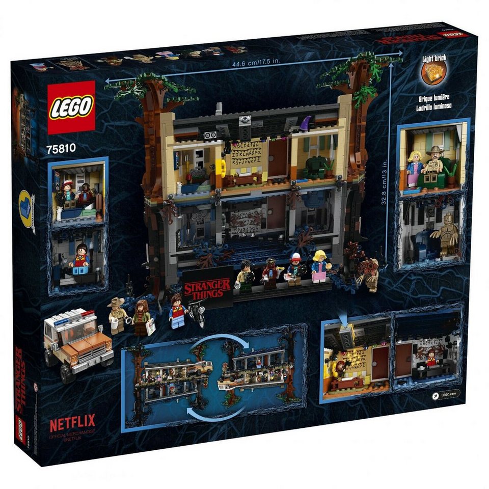LEGO® Stranger Things - Die andere Seite (75810) Spielbausteine, (2287 St)