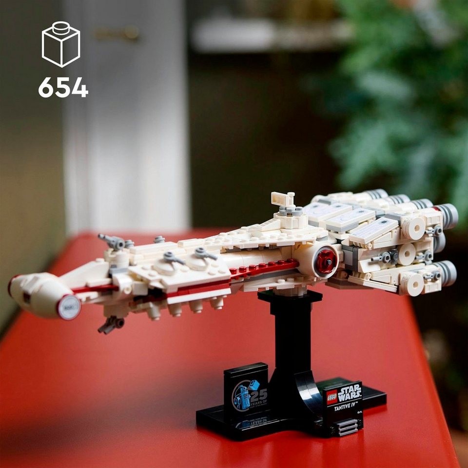 LEGO® Tantive IV™ (75376), LEGO® Star Wars™ Konstruktionsspielsteine, (654 St), Made in Europe