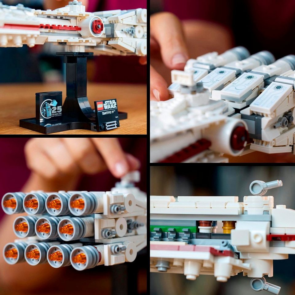 LEGO® Tantive IV™ (75376), LEGO® Star Wars™ Konstruktionsspielsteine, (654 St), Made in Europe
