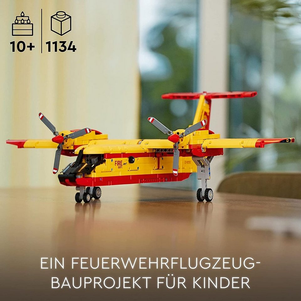 LEGO® Technic 42152 - Löschflugzeug Spielbausteine, (1134 St)