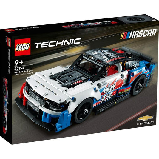 LEGO® Technic 42153 - NASCAR® Next Gen Chevrolet Camaro ZL1 Konstruktionsspielsteine, (672 St), Rennauto, Bau- und Spielset, für Kinder ab 9 Jahren