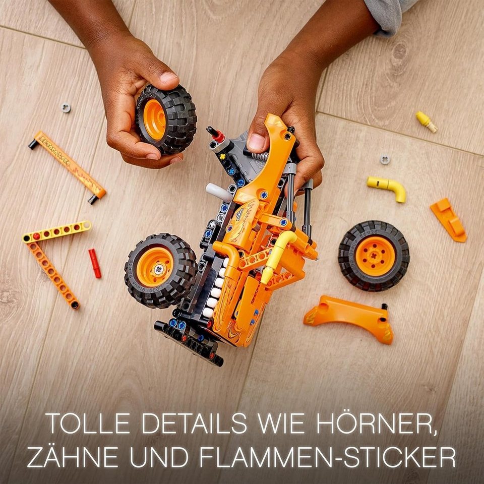 LEGO® Technic - Monster Jam El Toro Loco Truck (42135) Konstruktions-Spielset, (247 St)