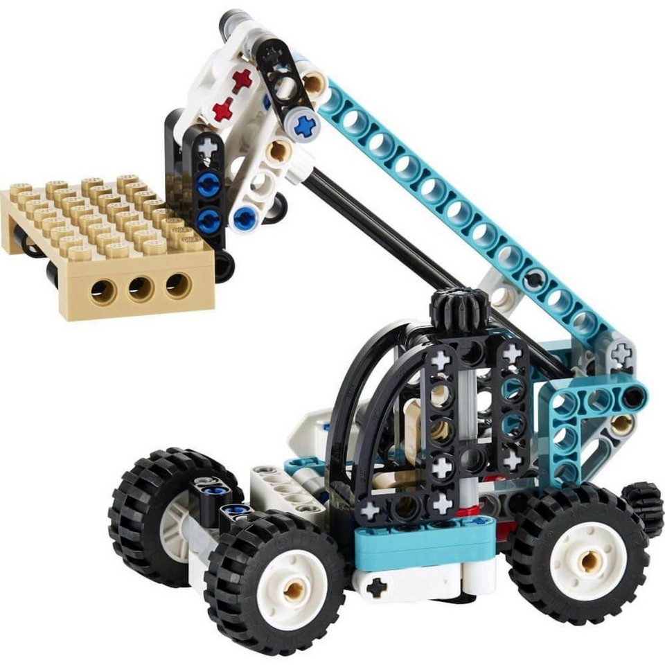 LEGO® Technic Teleskoplader Konstruktionsspielsteine, (Teleskoplader, Klemmbausteine), Made in Europe