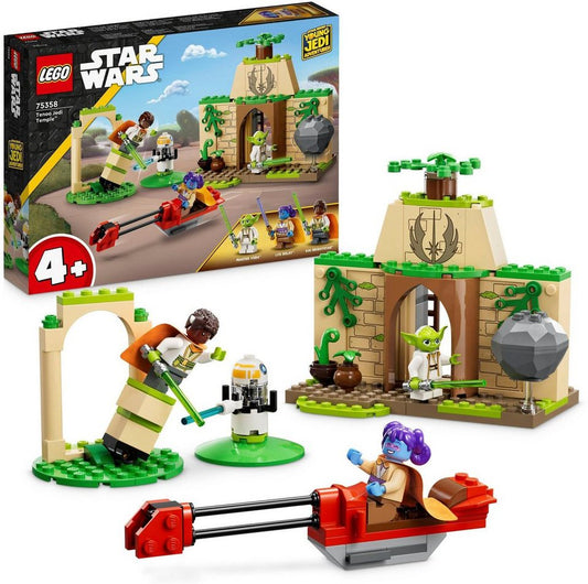 LEGO® Tenoo Jedi Temple™ (75358), LEGO® Star Wars™ Konstruktionsspielsteine, (124 St), Made in Europe