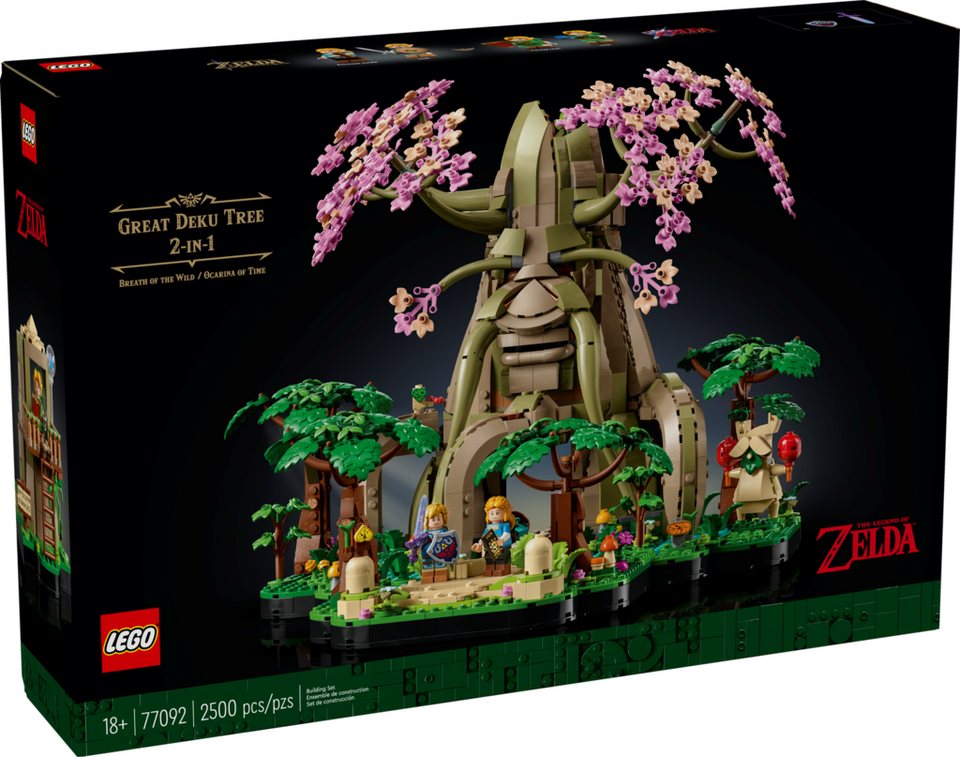LEGO® The Legend of Zelda 77092 Deku-Baum 2-in-1 Spielbausteine, (Set, 2500 St., Set)