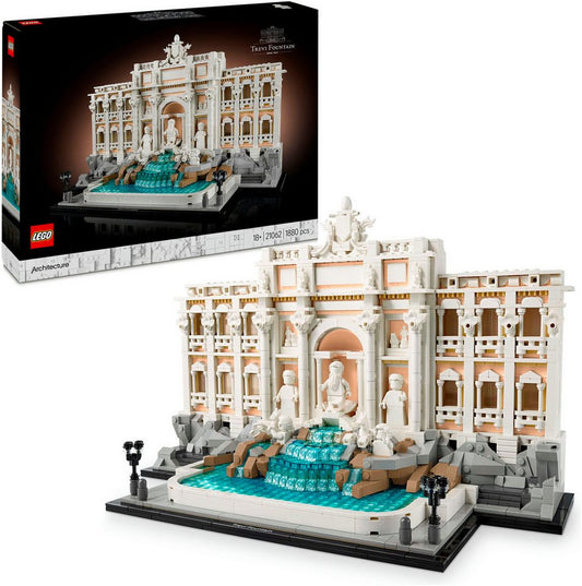 LEGO® Trevi-Brunnen (21062), LEGO® Architecture Konstruktionsspielsteine, (1880 St), Made in Europe