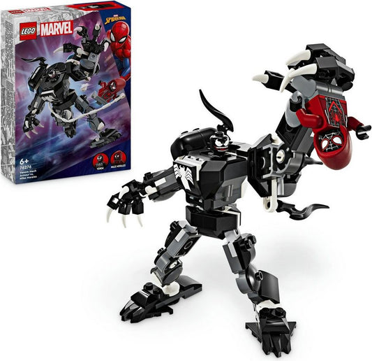 LEGO® Venom Mech vs. Miles Morales (76276), LEGO Super Heroes Konstruktionsspielsteine, (134 St), Made in Europe