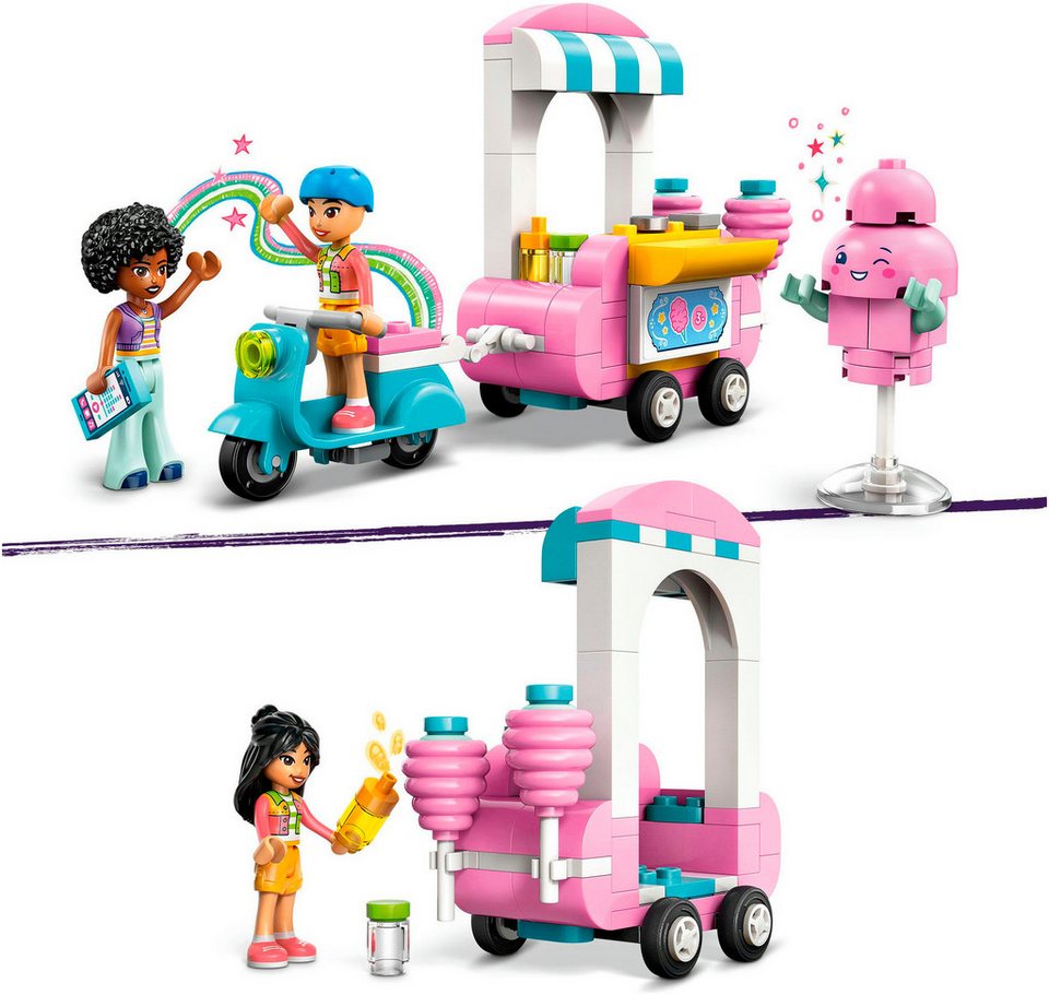 LEGO® Zuckerwattestand (42643), LEGO Friends Konstruktionsspielsteine, (110 St), Made in Europe