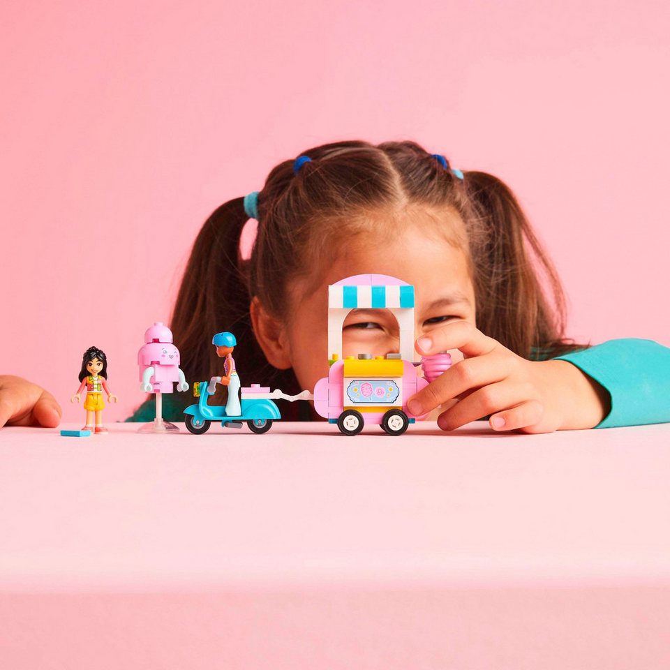 LEGO® Zuckerwattestand (42643), LEGO Friends Konstruktionsspielsteine, (110 St), Made in Europe