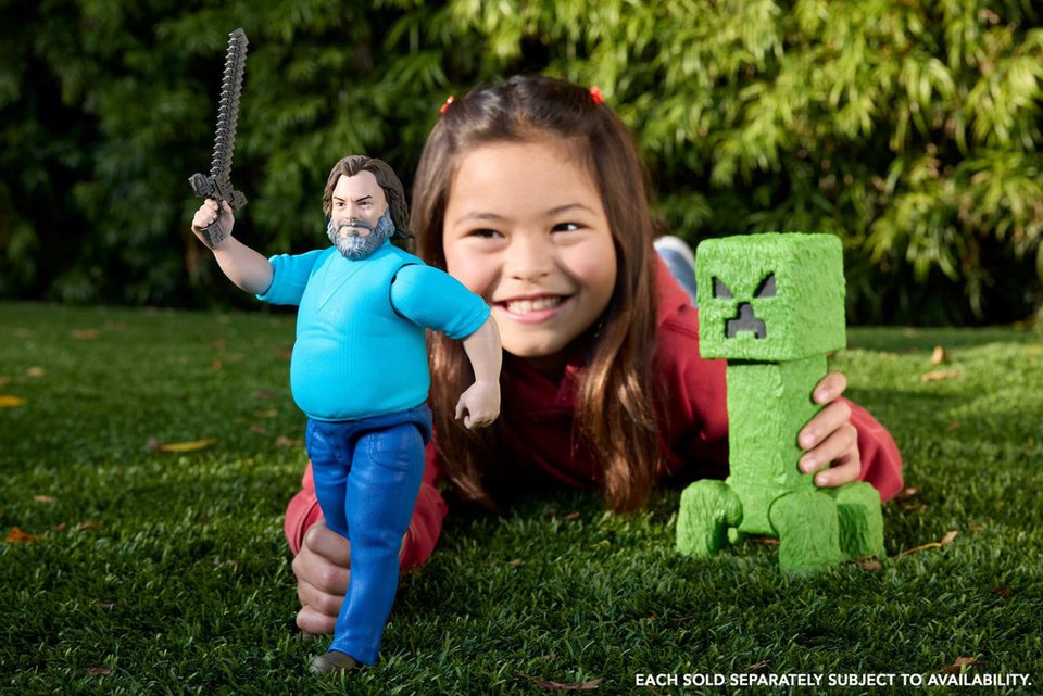 Mattel® Actionfigur Große Minecraft Creeper-Actionfigur