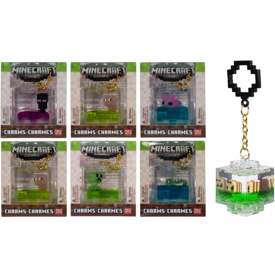 Mojang Studios Charm Schlüssel mojang minecraft charms schlüsselanhänger für fans