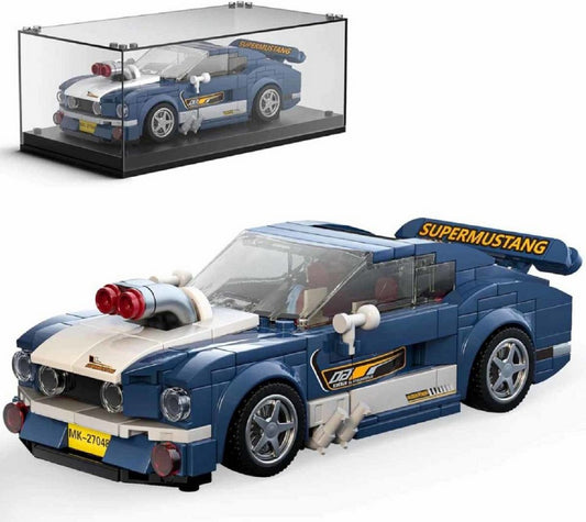Mould King Mould King 27048S Speed Champion Super Mustang 376 Teile Konstruktions-Spielset, (376 St)