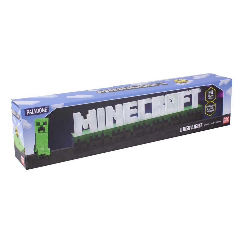 Paladone LED Dekolicht Minecraft Logo Leuchte