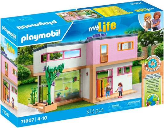Playmobil® Wohnhaus mit Wintergarten (71607), myLife Konstruktions-Spielset, (312 St), Made in Germany