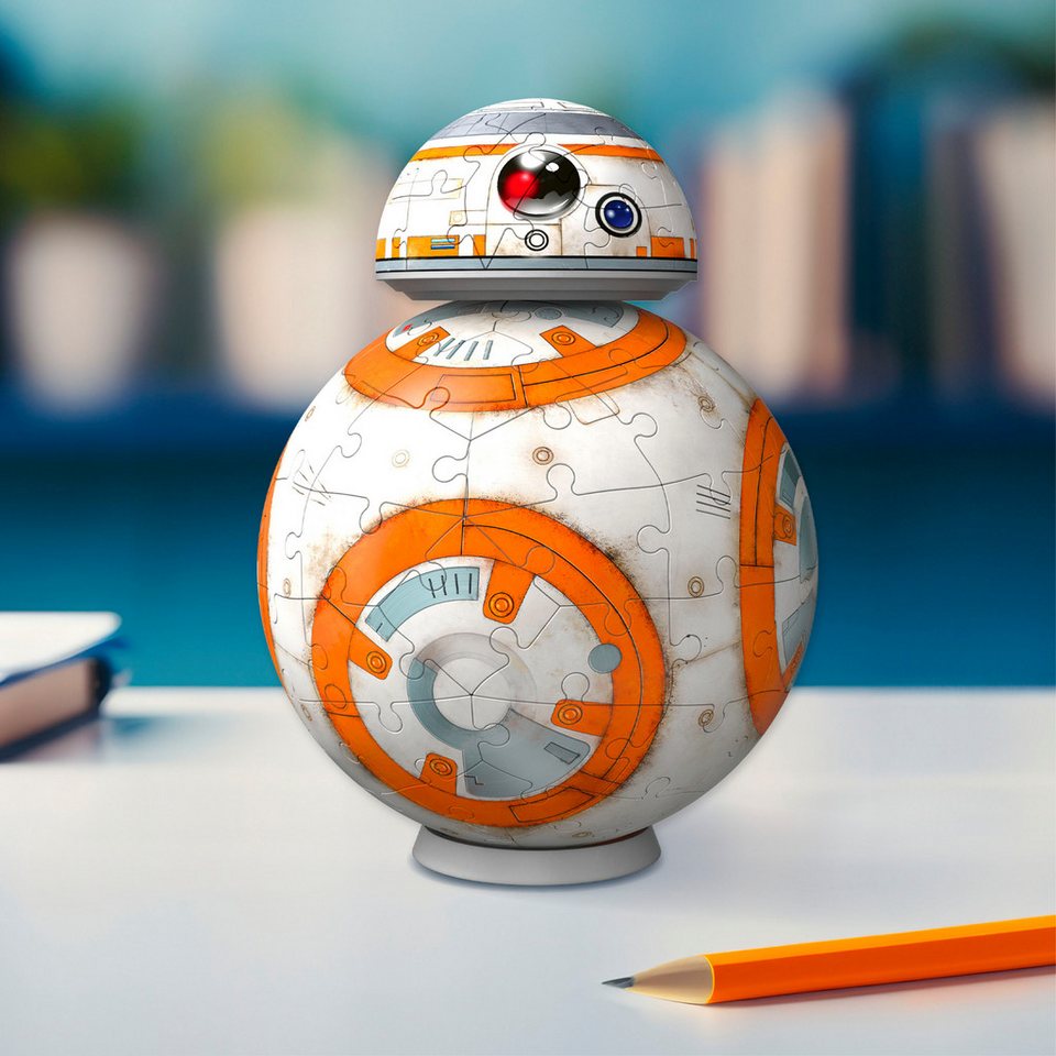 Ravensburger 3D-Puzzle Star Wars BB-8, 99 Puzzleteile, Made in Europe