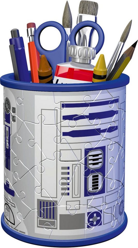 Ravensburger 3D-Puzzle Utensilo Star Wars R2D2, 54 Puzzleteile, Made in Europe