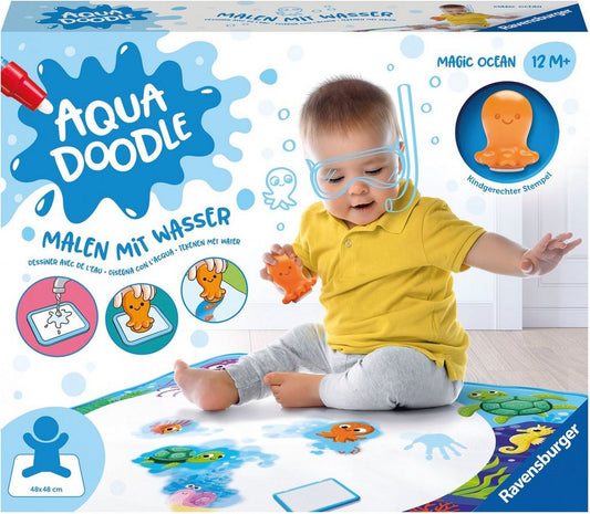 Ravensburger Kreativset ministeps®, Aqua Doodle®, Magic Ocean, Made in Europe